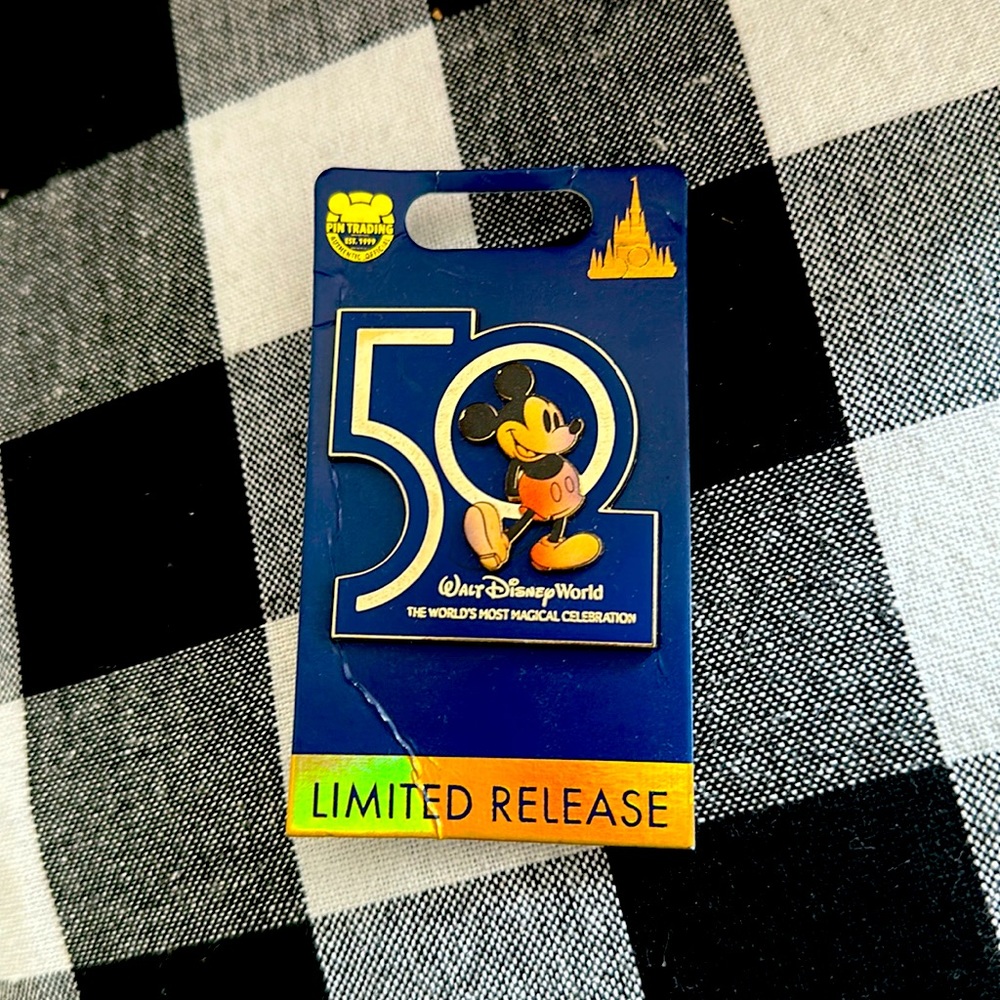 Disney 50th Anniversary Limited Release Mickey Pin